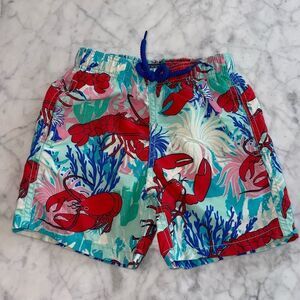 VILEBREQUIN BOYS LOBSTER SWIM TRUNKS 6Y